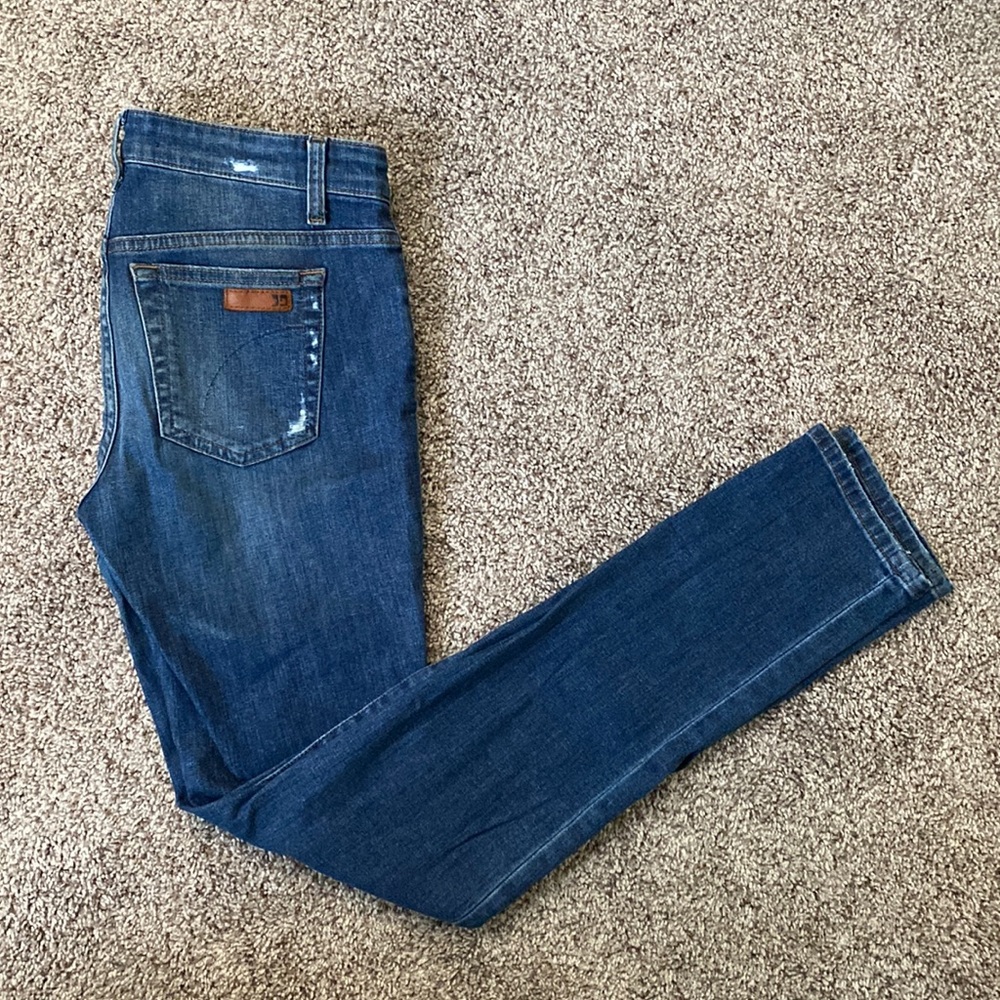 JOE’S straight leg distressed jeans, women’s size 27, great condition.